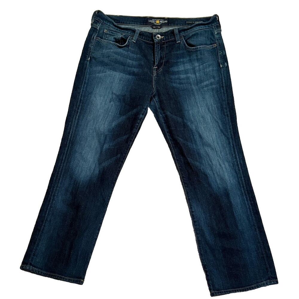 Lucky Brand Sweet 'N Straight Cropped Jeans, 14/32